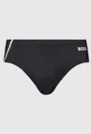 Hugo Boss Men's Briefs Black In Black