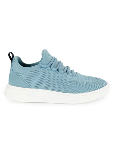 Hugo Boss Boss Men's Bulton Mesh Running Sneakers In Aqua