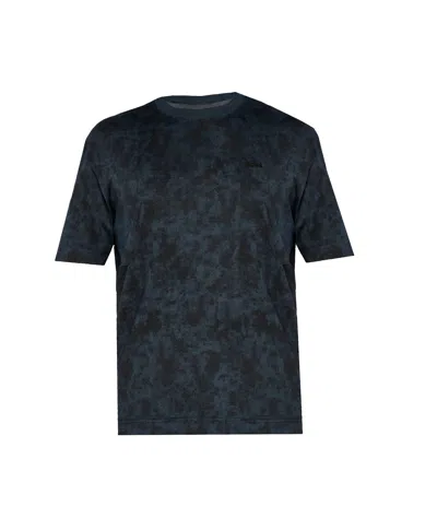 Hugo Boss Men's Camoover Crew Neck Short Sleeve T-shirt, Blue
