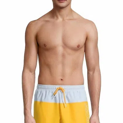 Hugo Boss Men's Coco Swim Shorts In Open Yellow