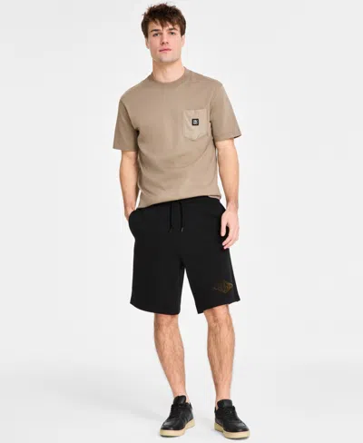 Hugo Boss Men's Cotton Relaxed 9" Pull-on Shorts