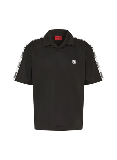 Hugo Boss Men's Dalpars Short Sleeve Polo, Black