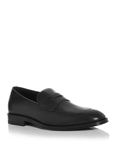 HUGO BOSS MEN'S DERREK APRON TOE PENNY LOAFERS