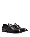 Hugo Boss Men's Colby Slip-on Bit Loafers In Dark Brown