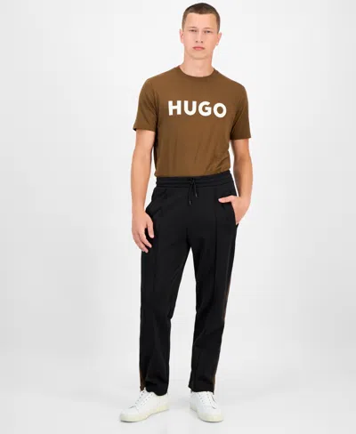 Hugo Boss Men's Derwent Relaxed Fit Track Pants In Black