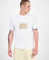 Hugo Boss Men's Deterni Short Sleeve Crewneck Lips Graphic T-shirt In White