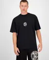 Hugo Boss Men's Diboxer Short Sleeve Crewneck Graphic T-shirt In Black