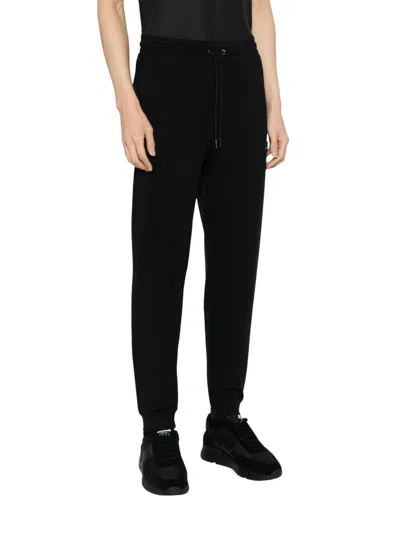 Hugo Boss Men's Dimacs Thick Cotton Drawstring Waist Joggers Pants In Black