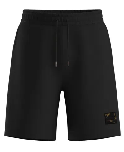 Hugo Boss Men's Drawstring Shorts In Black