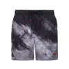 Hugo Boss Men's Dune Swim Trunks, Black In Black