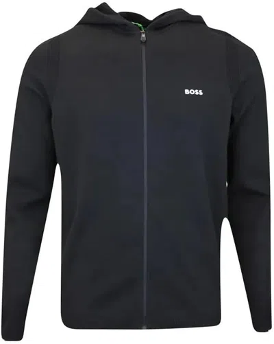 Hugo Boss Men's Ever-x Full Zip Sweatshirt, Black