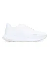 Hugo Boss Boss Fabric Low-top Sneakers In White