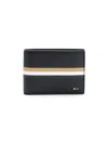 HUGO BOSS MEN'S FAUX-LEATHER WALLET WITH SIGNATURE-STRIPE