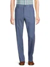 Hugo Boss Slim Fit Wool-blend Pant In Blue