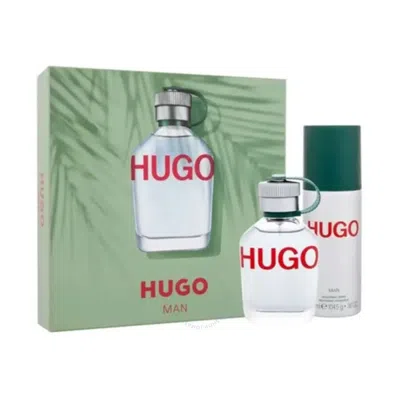 Hugo Boss Men's Gift Set Fragrances 3616304099496 In White