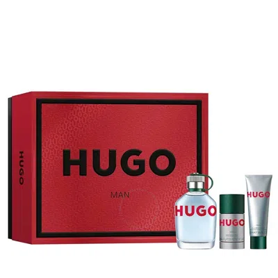 Hugo Boss Men's Green Gift Set Fragrances 3616305439598