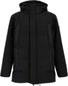 Hugo Boss Men's Havoc Heavy Zip-up Coat, Black In Black