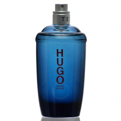 Hugo Boss Men's Hugo Dark Blue Edt Spray 2.5 oz (tester) Fragrances 737052031453 In Blue / Dark