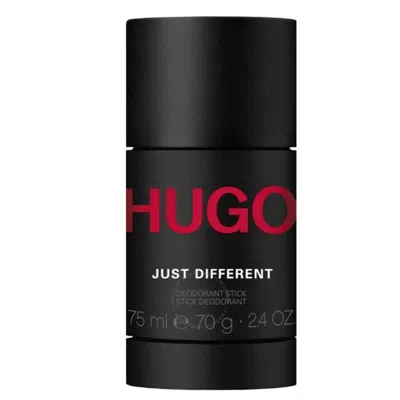 Hugo Boss Men's Hugo Just Different Deodorant Stick 2.4 oz Fragrances 3616300892220 In White