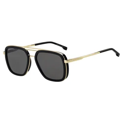 Hugo Boss Men's Hugoboss 1235/s 807(ir) Sunglasses In Black