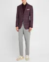 HUGO BOSS MEN'S HUTSON WOOL PLAID SLIM FIT SPORT COAT