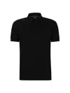 HUGO BOSS MEN'S INTERLOCK-COTTON SLIM-FIT POLO T-SHIRT