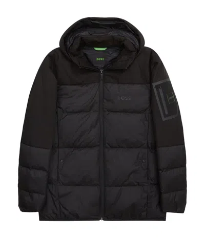 Hugo Boss Men's J Hamar 3 Puffer Jacket, Black