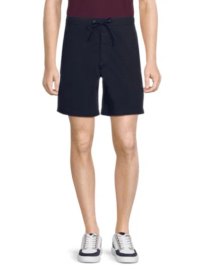 Hugo Boss Men's Karlos-ds Flat Front Shorts In Dark Blue