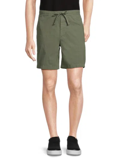 Hugo Boss Men's Karlos-ds Flat Front Shorts In Open Green