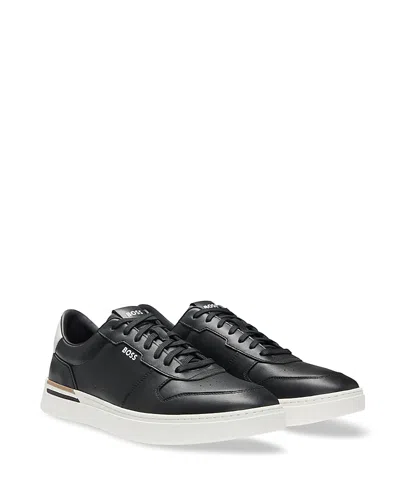 Hugo Boss Men's Leather Lace Up Sneakers