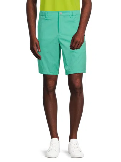 Hugo Boss Men's Liem Slim Fit Shorts In Open Green