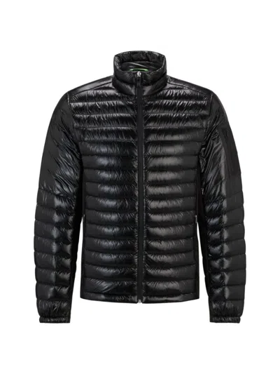 Hugo Boss Men's Lightweight Water-repellent Jacket In Black