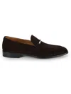 Hugo Boss Lisbon Bit Loafer In Dark Brown