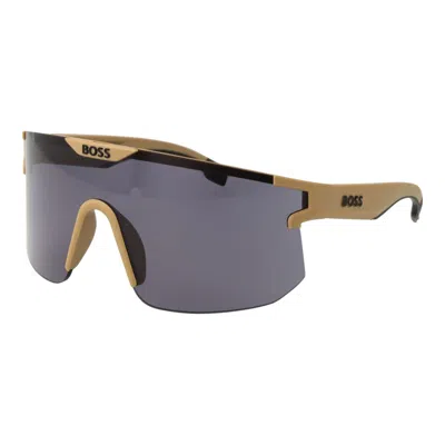 Hugo Boss Men Men's Sunglasses In Beige