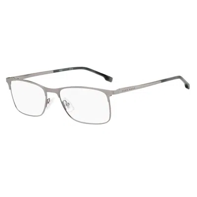 Hugo Boss Men's Metal Frames In Silver In Gray