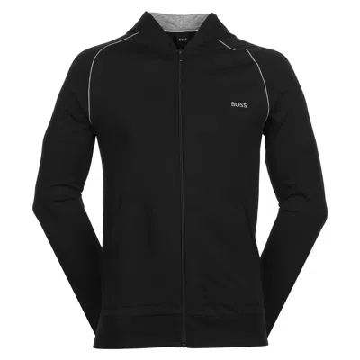 Hugo Boss Men's Mix & Match Hoodie Jacket, Black