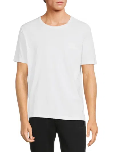 Hugo Boss Men's Mix & Match Solid Tee In White