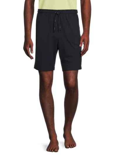 Hugo Boss Men's Mixmatch Drawstring Shorts In Dark Blue