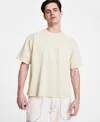 Hugo Boss Men's Naimos Relaxed Fit Short Sleeve Pocket T-shirt In Medium Beige