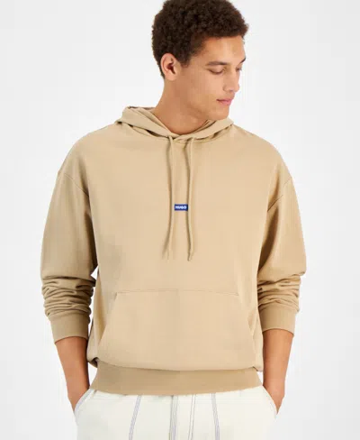 Hugo Boss Men's Nalonso Hoodie In Beige