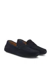 Hugo Boss Men's Noel Slip On Penny Loafer Moccasins In Dark Blue