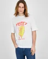 Hugo Boss Men's Nugotacos Short Sleeve Crewneck Graphic T-shirt In White