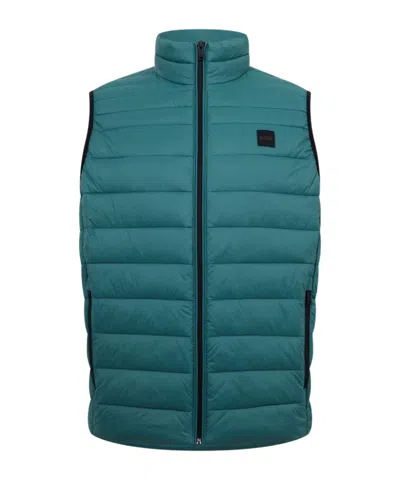 Hugo Boss Men's Odeno Stylish Gilet In Blue