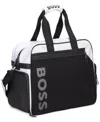 Hugo Boss Men's Onset Holdall Extra-large Travel Bag In Brown