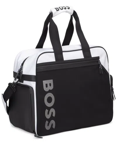Hugo Boss Men's Onset Holdall Extra-large Travel Bag In Brown
