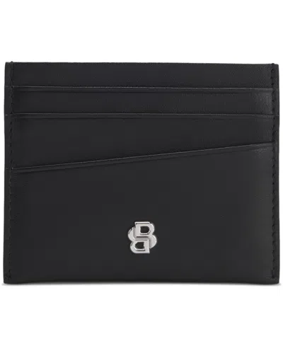 Hugo Boss Men's Open Face Card Wallet In Black