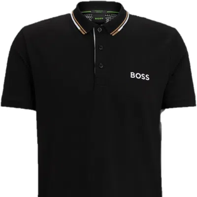 Hugo Boss Paddy Pro Polo Shirt In Black