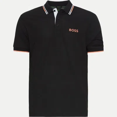 Hugo Boss Men's Paddy Pro Stretch Pique Polo Shirt, Black