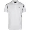 Hugo Boss Men's Paddy Tape Stretch Polo, White In White