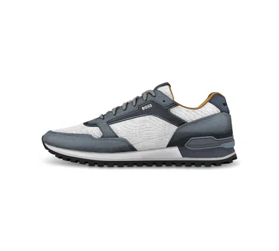 Hugo Boss Men's Parkour Runner Sneakers In Blue
